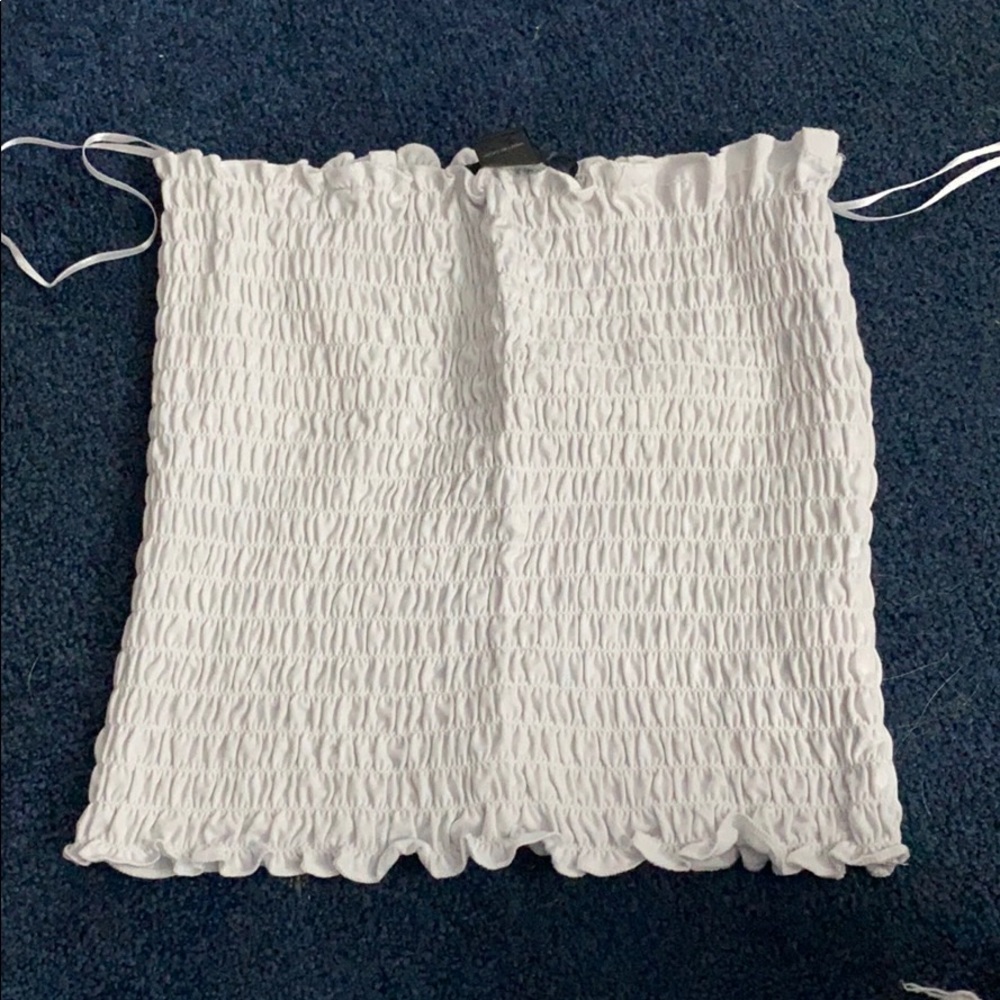White tube top